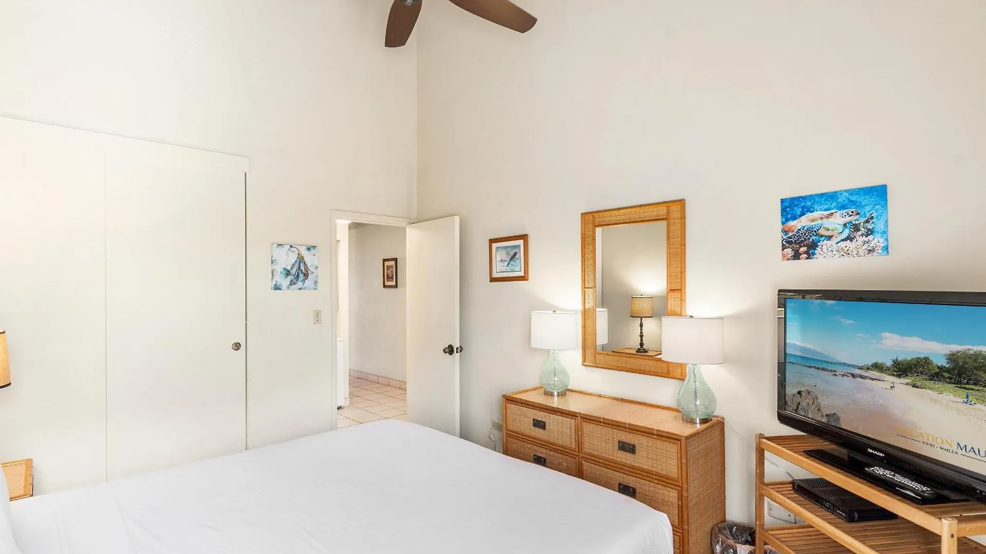 בית נופש ויילי Kamaole Sands 4-407 - Ocean Views, King Beds, Spacious Layout, Split-Ac, Wi-Fi